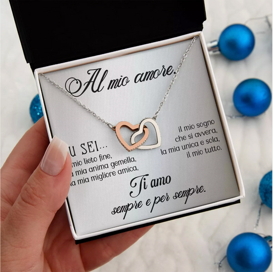 Collana Doppio Cuore